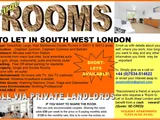 SPACIOUS DOUBLE LOFT ROOM TO LET IN BALHAM, SW11